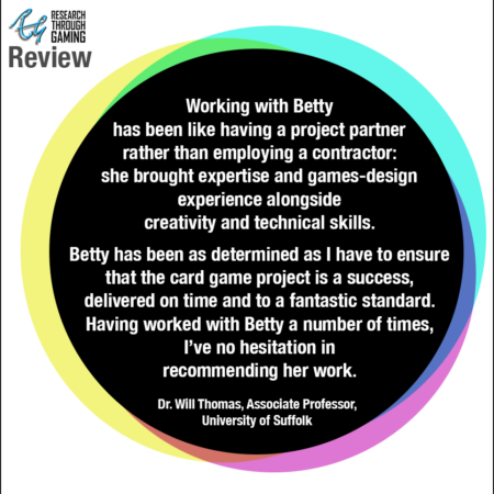 Web Dr WIll Thomas Testimonial Uni of Suffolk for Betty RTG