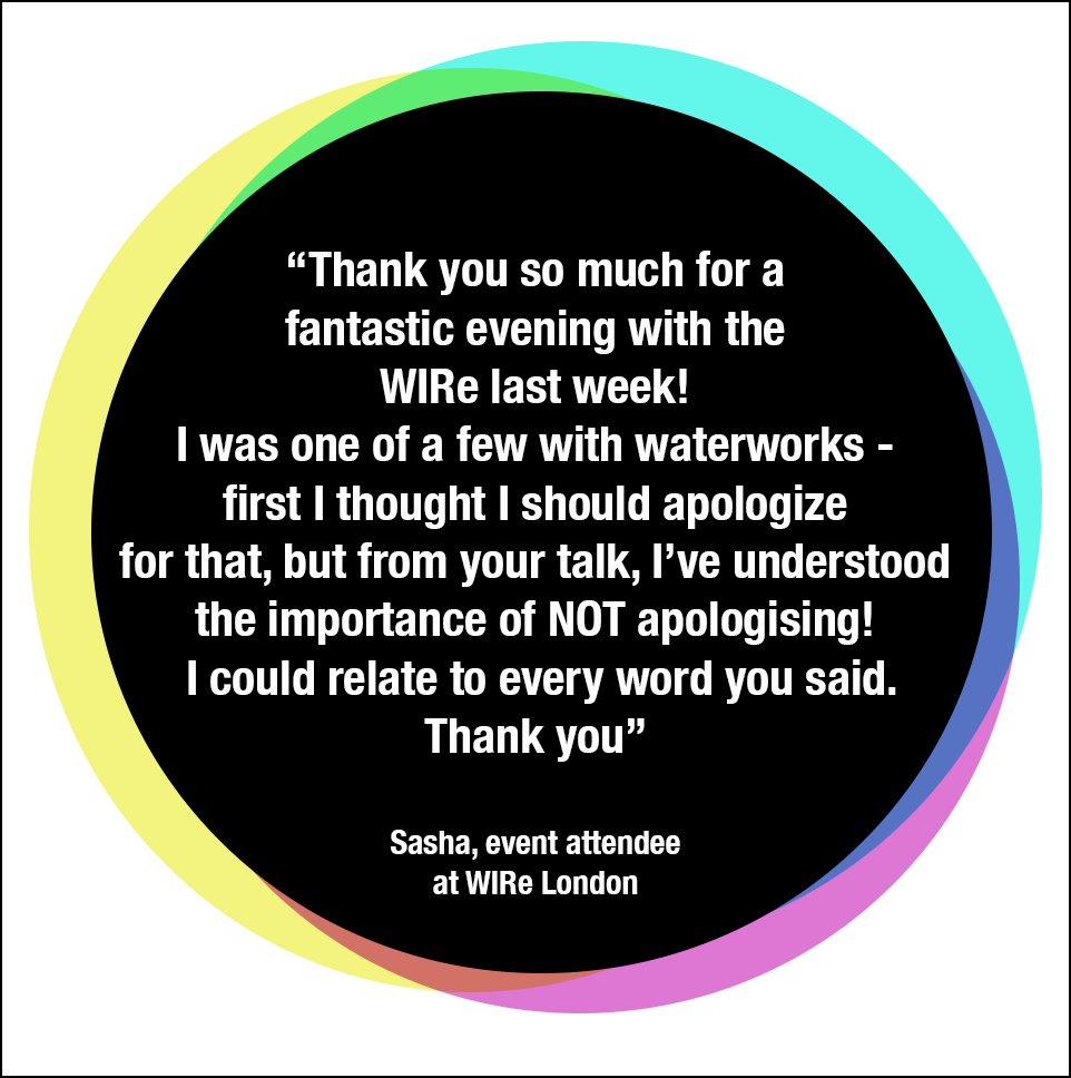 Sasha feedback for Betty Adamou importance of celebration copy