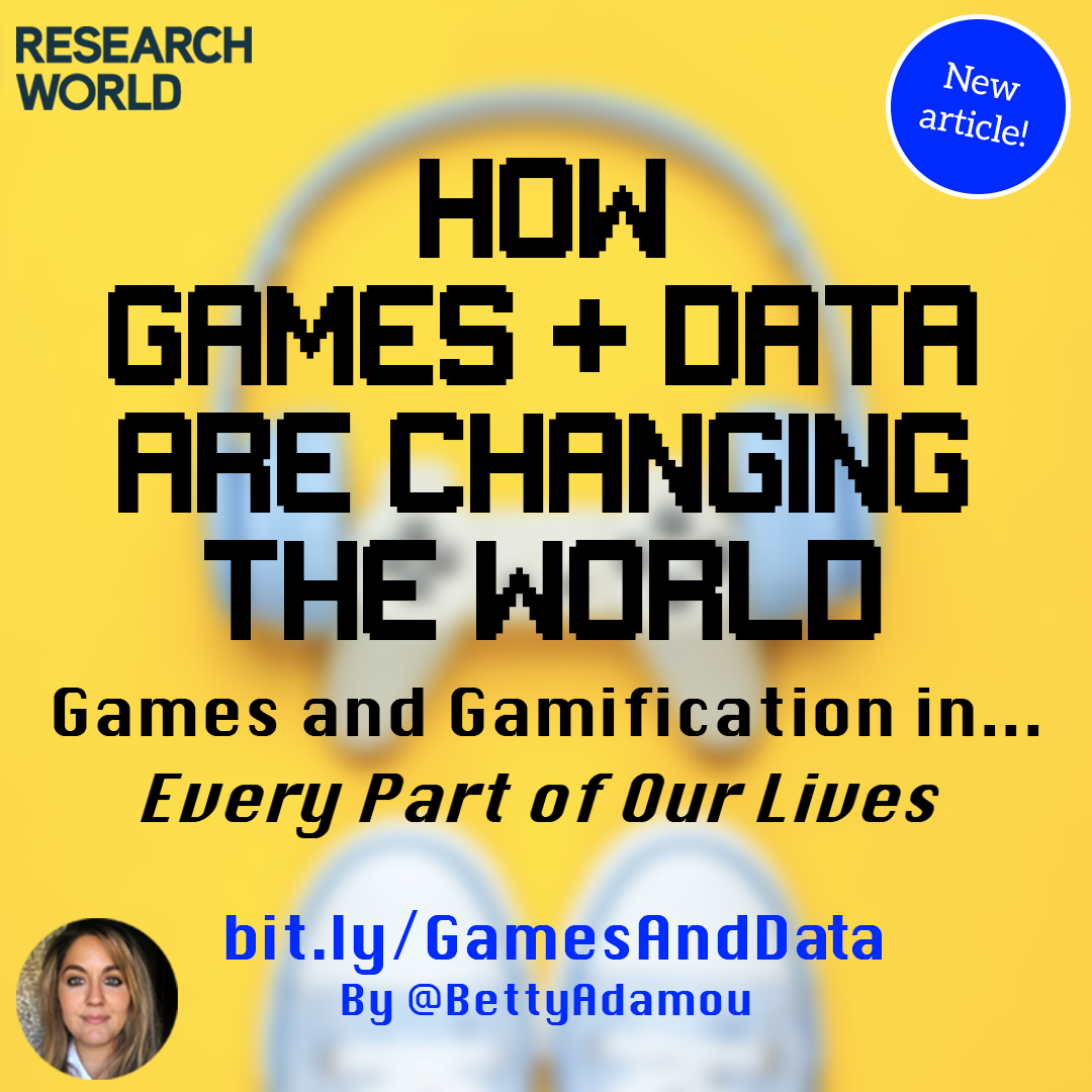 V6 Column 1 How Games and Data are Changing the World