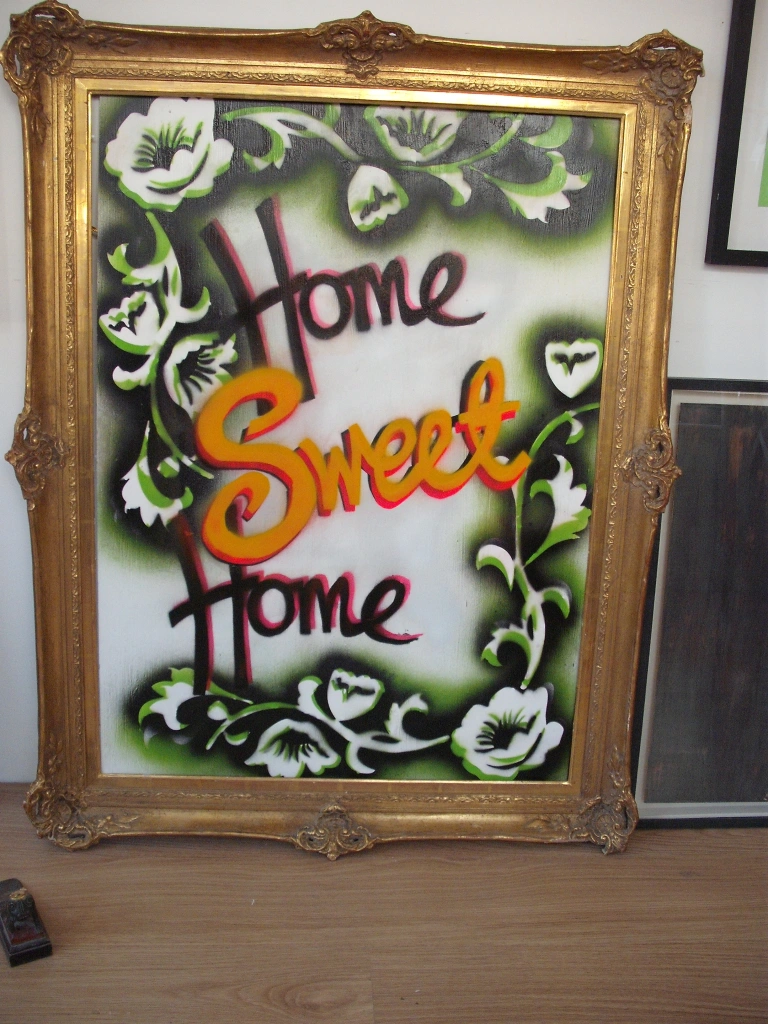 Home Sweet Home Sold Whitecross Street Gallery East London by Betty Adamou 1