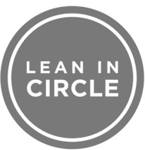 Lean in logo greyscale
