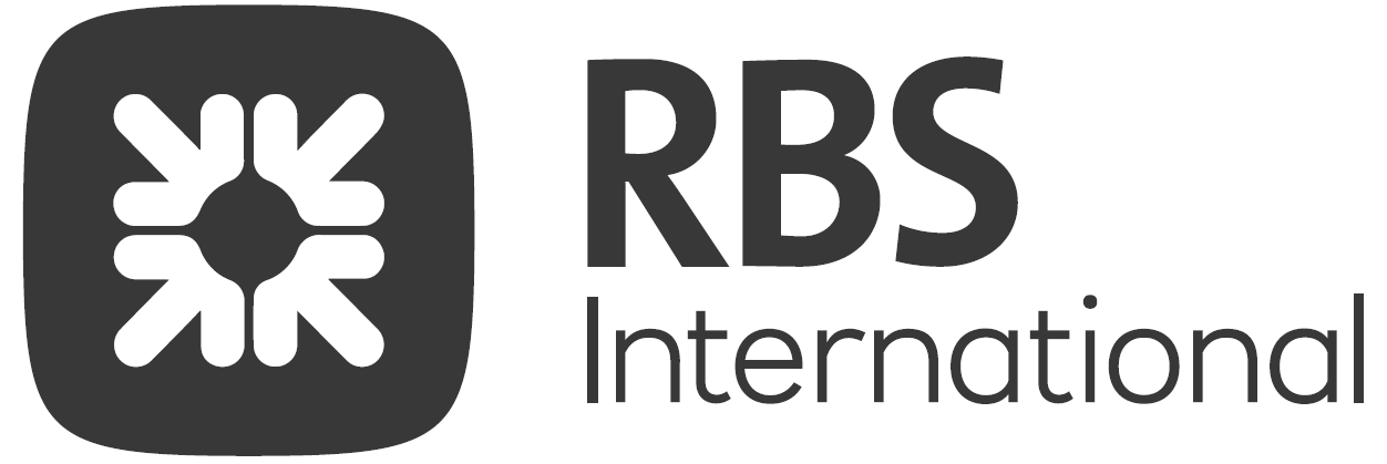 RBS international logo greyscale