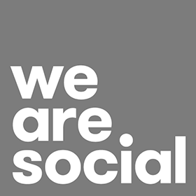 We Are Social Logo greyscale